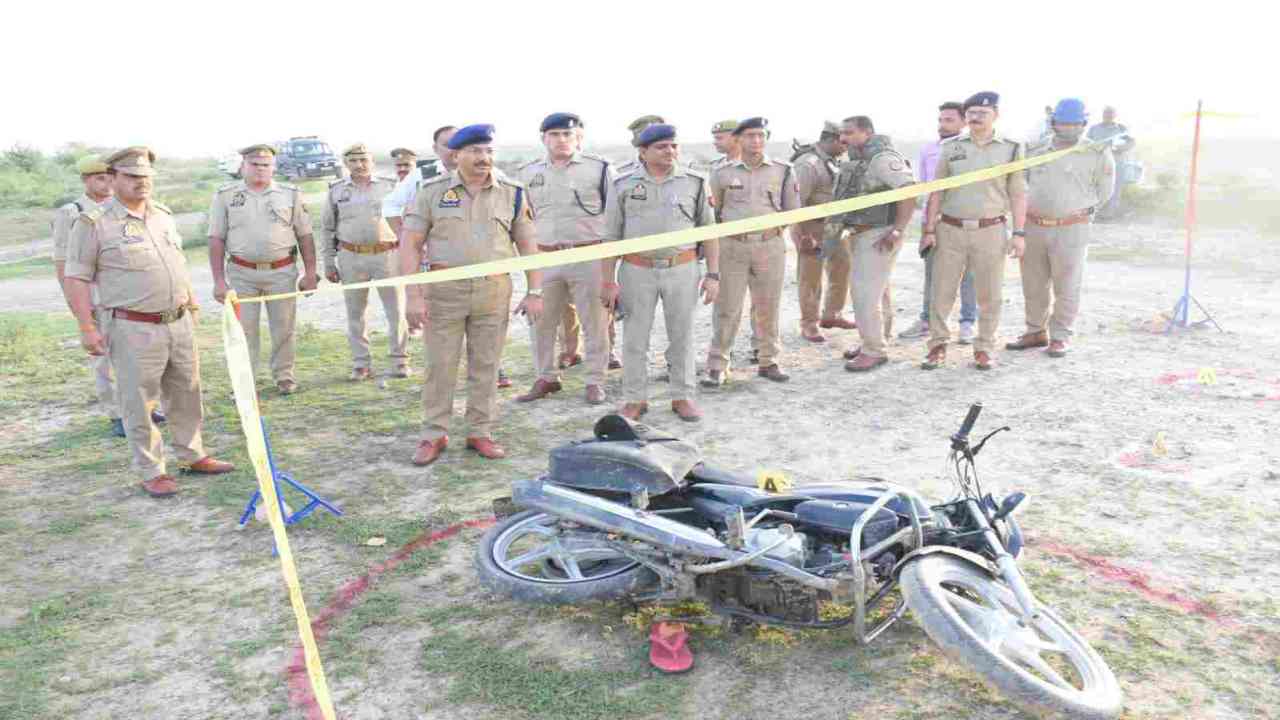 एटा: पुलिस और गौ तस्करों के बीच मुठभेड़, 2 को लगी गोली, एक पुलिसकर्मी भी घायल