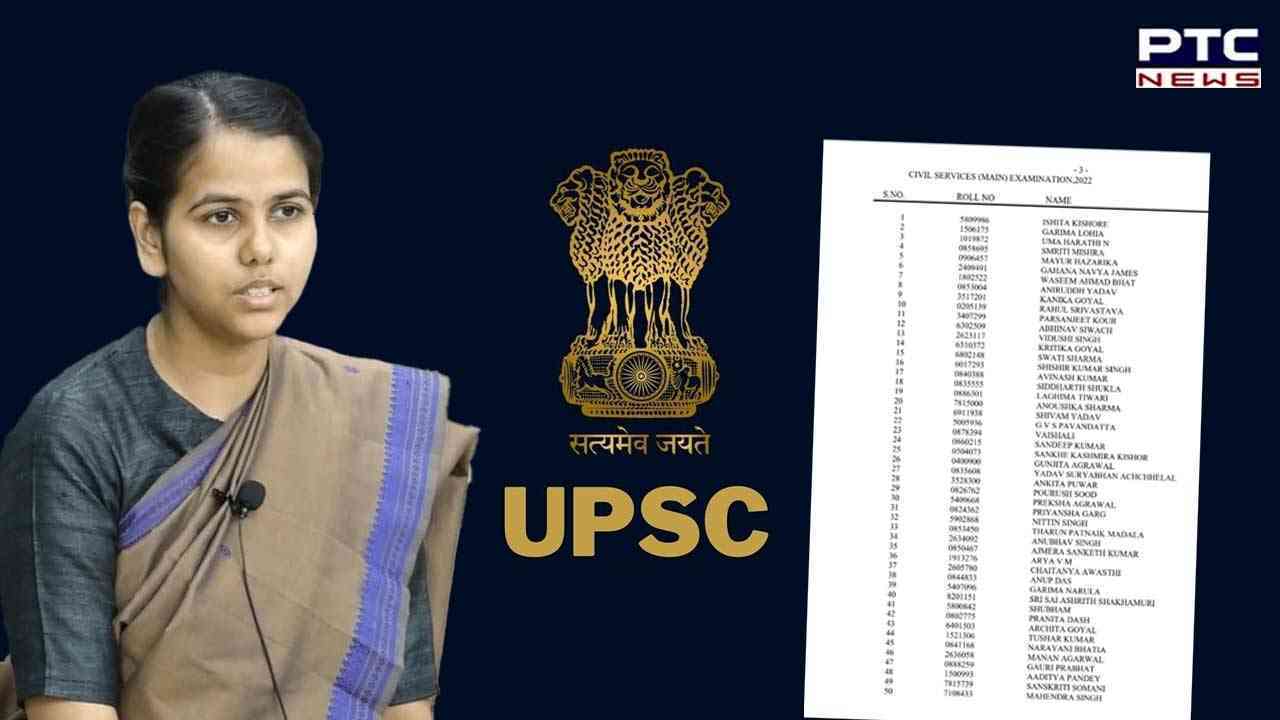 UPSC result 2022: लड़कियों का जलवा कायम, इशिता किशोर ने किया टॉप, बोलीं- परिवार को मुझपर था पूरा विश्वास